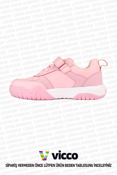 Vicco Maxi Model Orthopedic Girl's Sports Shoes Powder Sneaker