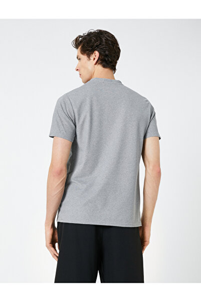 Koton Слоган з принтом Tisort Crew Neck з коротким рукавом Slim Fit