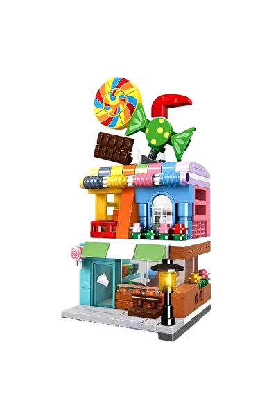 MEGA Şeker Dükkanı Blok Set 222 Parça