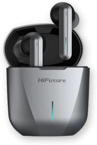 HiFuture Radge Gaming and Music True Wireless Earbuds, Grey