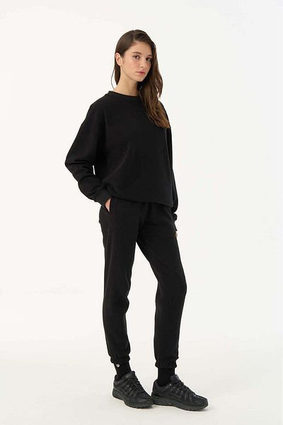 WWF Market Дамски спортен долнище Basic Supersoft - Черен