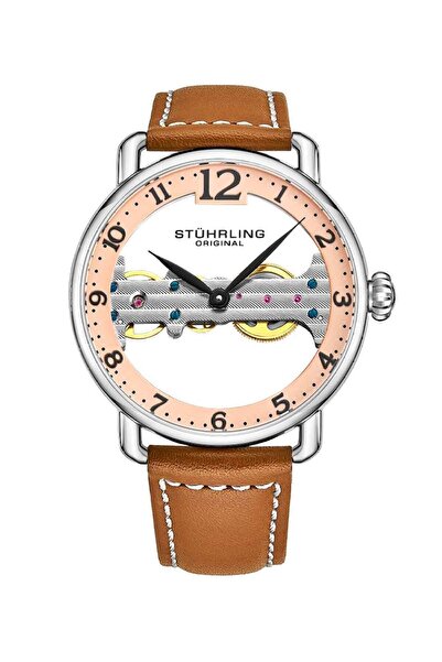 Stührling 3914.2 Mekanik 42mm Kurmalı Erkek Kol Saati