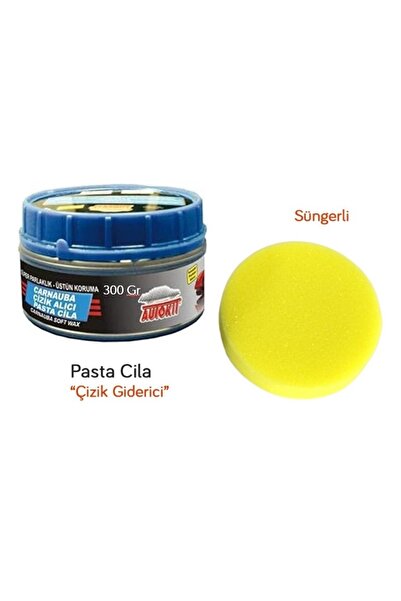 reyoto Oto Kaporta Boya Tampon Çizik Giderici Parlatıcı Pasta Cila (Süngerli)...