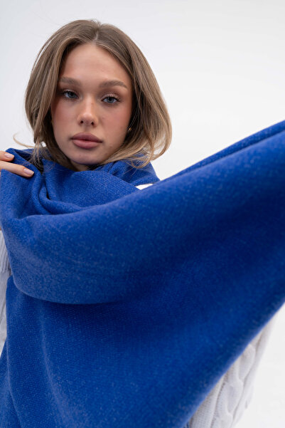 SOFT AKSESUAR MEGY Çift Taraflı Yün Karışımlı Atkı