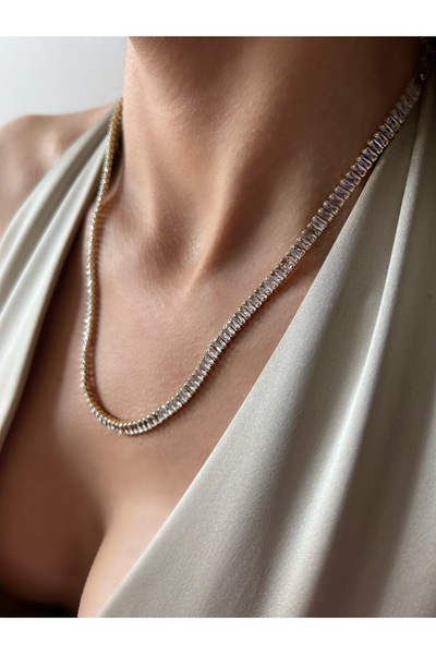 İNN JEWELLERY قلادة فولاذية مضادة للتشوه ومضادة للحساسية مع شكل الممر المائي ...