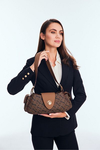 U.S. Polo Assn. Geantă de umăr de damă maro - Us24521