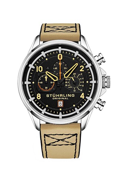 Stührling 929.01 45mm Isviçre Üretimi Erkek Kol Saati