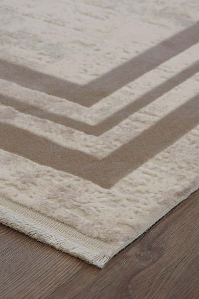 KASHE HALI 5069 Klas / Klasik Halı / Salon Halısı / Oturma Odası Halısı / Vİzon-Krem / Halı