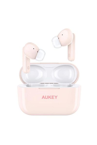 AUKEY سماعات أذن لاسلكية حقيقية EP-M1S باللون الوردي