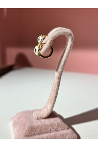 Misha Takı Aksesuar Kuyumcu Model Kedili Çelik Çocuk Küpesi