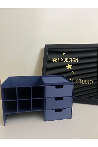 NadarStudio منظم حامل القلم المكتبي مع درج