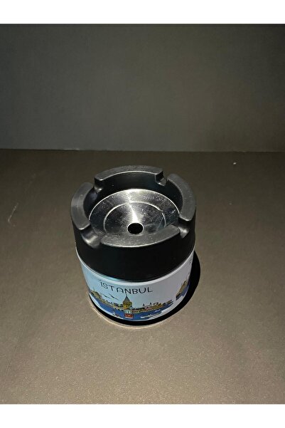 BYBKURUMSAL TvA Istanbul Patterned Unscented Ashtray Glass