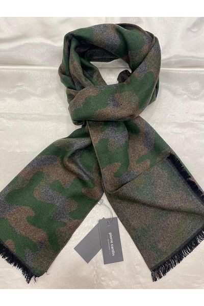 Pierre Cardin PİERRE CARDİN ΥΦΑΝΤΟ ΥΦΑΣΜΑ ΜΟΝΤΕΛΟ ΠΡΑΣΙΝΟ ΚΑΦΕ ΚΑΦΕ