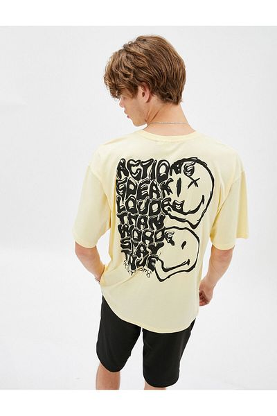 Koton Smileyworld® T-Shirt Crew Neck Licensed Printed