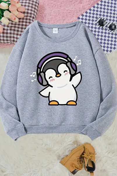 Wish BF Есенно-зимна удобна велосипедна блуза с дълъг ръкав и принт на врата