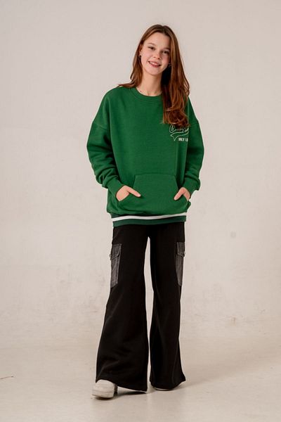 HAUSEkids Set pentru fete Benetton Green Champ Mussness pentru 9-15 ani