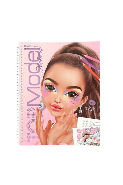 Top Model كتاب تلوين مكياج Topmodel