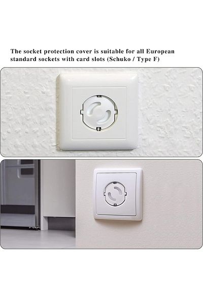 Binbirreyon 12 Pieces Baby and Child Safety Socket Cover - Pd039