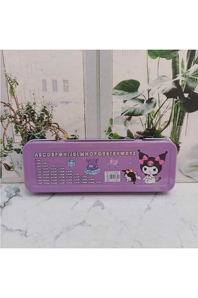 Çılgıntrend Sanrio Kuromi Cinnamoroll Pom Pom Purin My Melody - Metal Pen Holder and Case