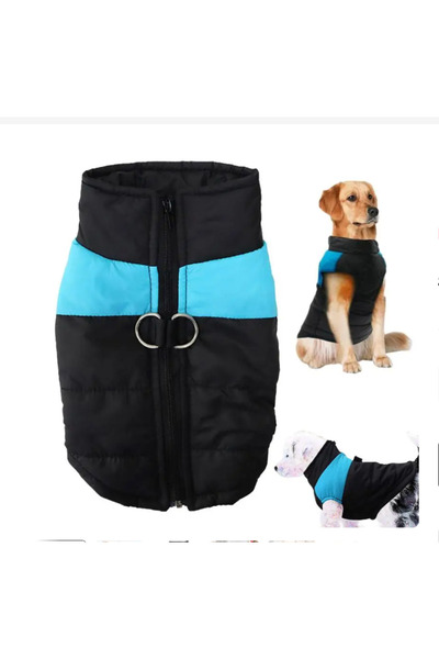 Su Geçirmez Fermuarlı Köpek Yeleği Köpek Ceketi