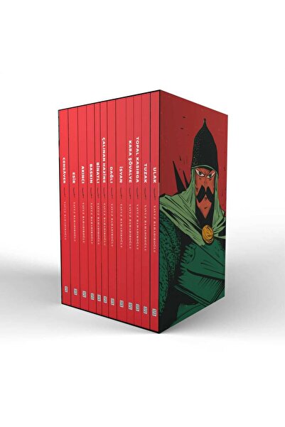 Ketebe Cenk Hikâyeleri Kutulu Set (12 Kitap) Yavuz Bahadıroğlu