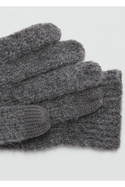 MANGO Woman Knitwear Gloves