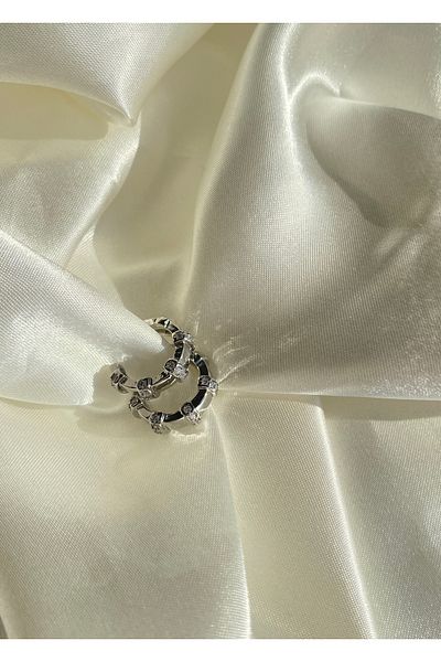 GAMZE Vip Double Steel Earcuff Set