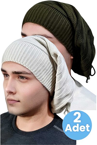 Trenderrs 2-Piece Men's Winter Knitwear Knitted Beanie and Neck Collar