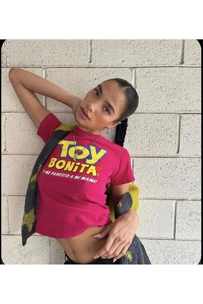 1blood Jucărie Bonita Model Roșu Body Crop Femei