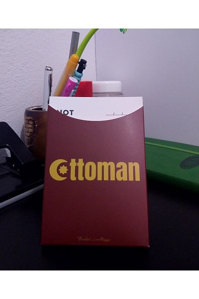 Ayal Ticaret Ottoman Empire 80's Don'T Forget Note Card Boxed Desktop Upright Memo Pad