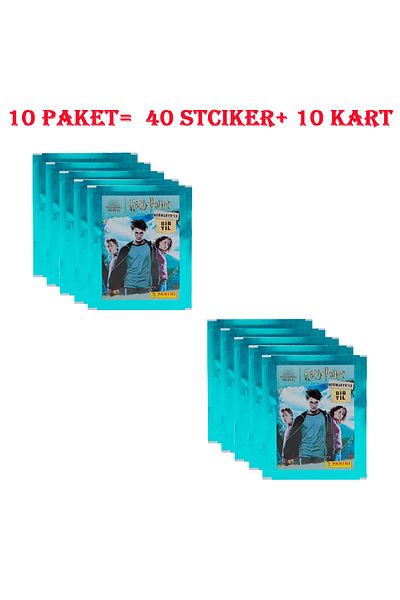 Panini Hogwarts Magic Stickers Album + 10 Pack Sticker Set