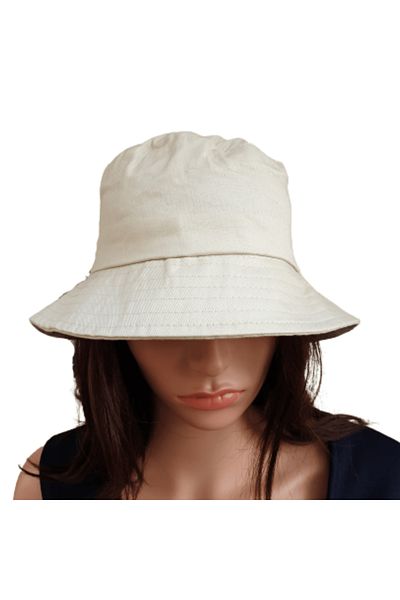 Ororabutik Καπέλο μπεζ χρώματος Fisherman Bucket
