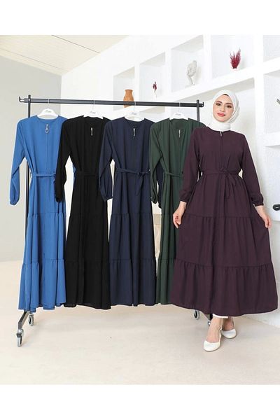 Moda Neva Μαύρο Παιδικό Ferace - Medina Silk