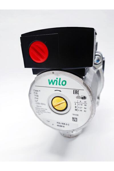 Wilo Ksl 15/5-3c Sirkülasyon Pompası Siyah