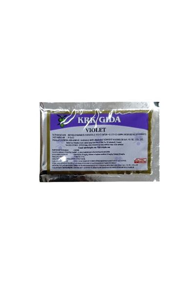 Krk Gıda Food Coloring Powder Purple 9 Gr