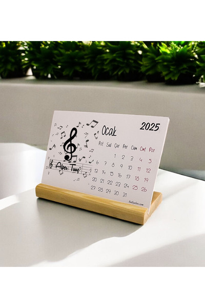 Hediyelen 2025 Нота Настільний календар