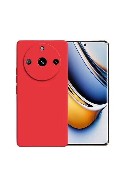 HANPORIUM جراب سيليكون متوافق مع هاتف Realme 11 Pro - غطاء مرن بلون باستيل مع...