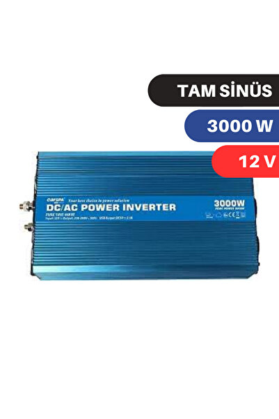 Genel Markalar 3000W 12V 3000 WATT TAM SİNÜS İNVERTER