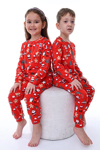 Little Pumpkin Unisex Christmas Themed Children's Pjama Set