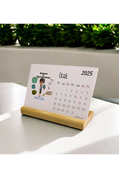 Hediyelen 2026 Beslenme Ve Diyetetik Uzmanı Masa Takvimi