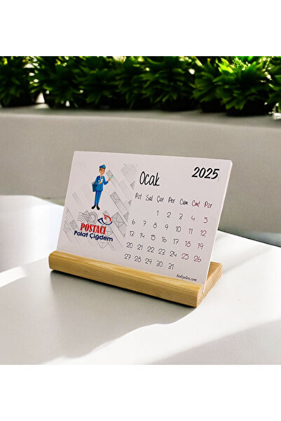 Hediyelen 2026 Поштовий настільний календар