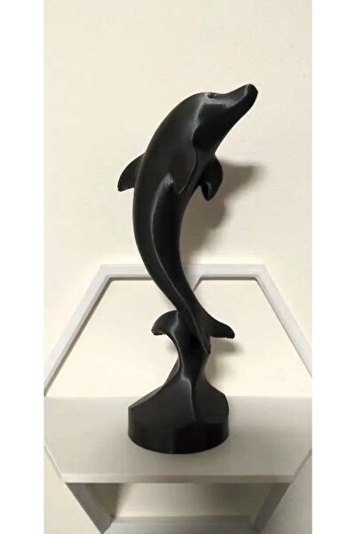 HobiHub Denizden Çıkan Yunus Figürü - PLA Dekoratif Ürün (15 cm)