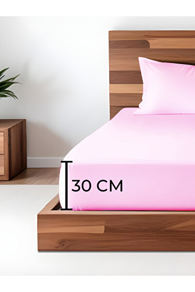 Tuable Comfort 100% Cotton Fitted Sheet with Pillowcases Single/Double - Sheet Set