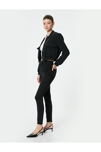 Koton Stretch-Skinny-Jeans mit hoher Taille - Carmen Skinny Jeans
