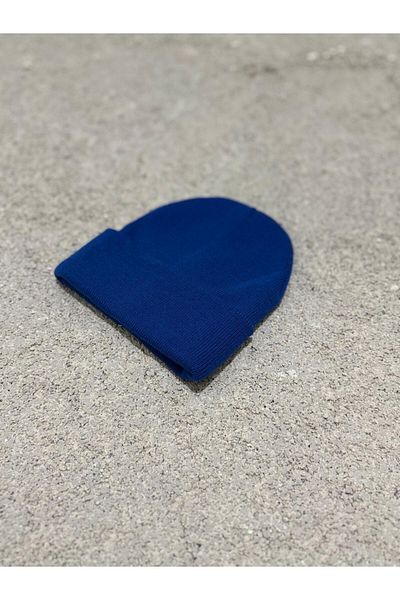 Bufferland Blue Folded Unisex Beret