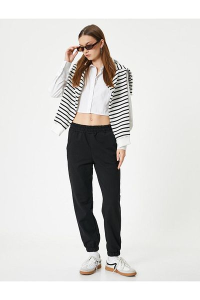 Koton Jogger Sweatpants Bequeme Passform mit Taschen