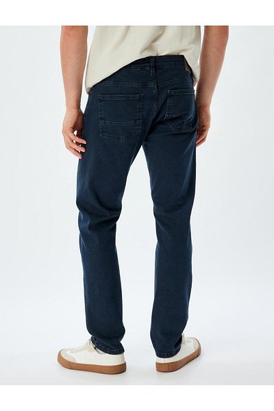Koton Ανδρικό τζιν παντελόνι Indigo 5wam40176nd Slim Fit - Brad Jean