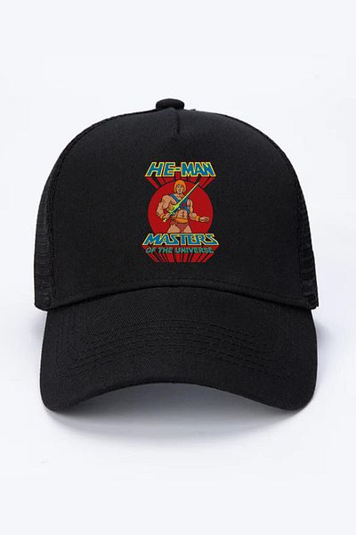 Tshirthane He Man Masters Of The Universe Pălărie neagră din plasă