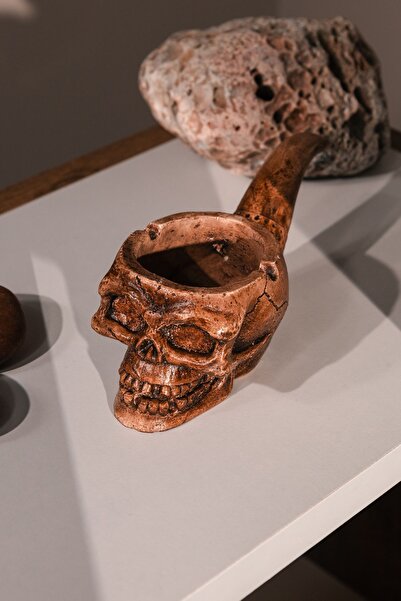 Love Bundles Κεραμικό τασάκι με σχέδιο πίτουρου, πράσινο στρογγυλό TR