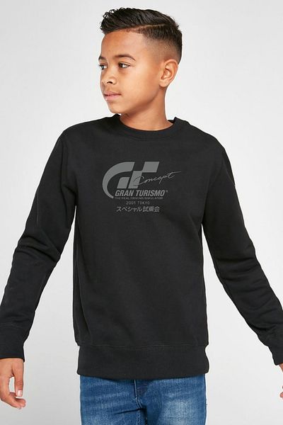 Tshirthane Детски суитшърт Gran Turismo Concept Black 2ip
